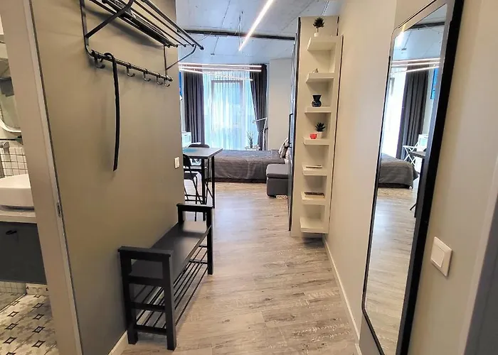 Happy Laime Studio, Self Check-in-24-7, A-c, Parking-in-the-underground-garage * Wilno