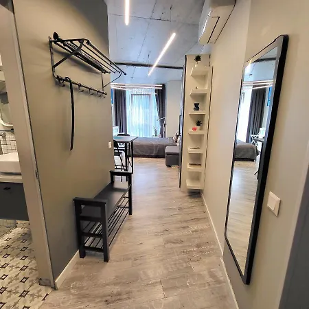 Happy Laime Studio, Self Check-in-24-7, A-c, Parking-in-the-underground-garage * 维尔纽斯