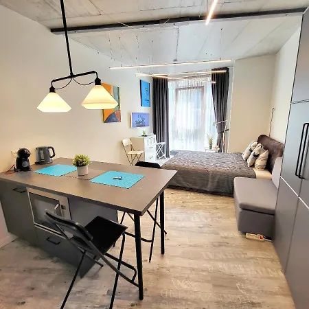 Happy Laime Studio, Self Check-in-24-7, A-c, Parking-in-the-underground-garage *