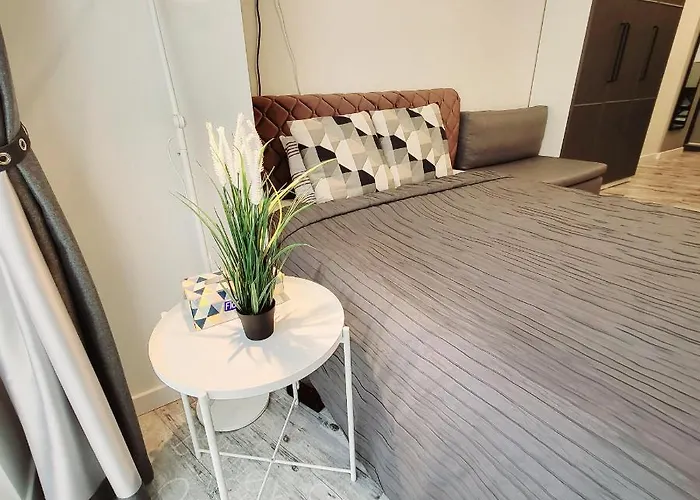 Apartmán Happy Laime Studio, Self Check-in-24-7, A-c, Parking-in-the-underground-garage *